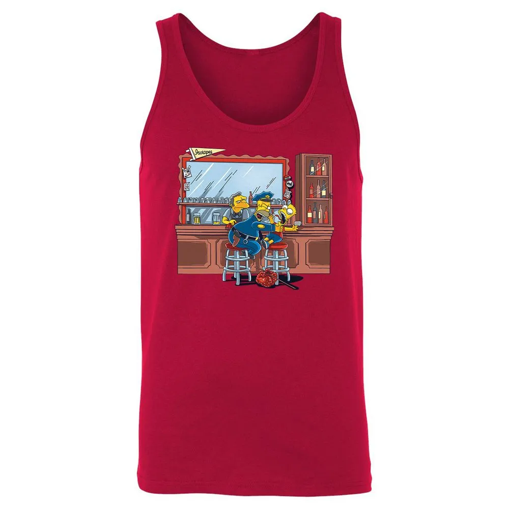 Unisex Jersey Tank - H41D7AGV - Red - 11