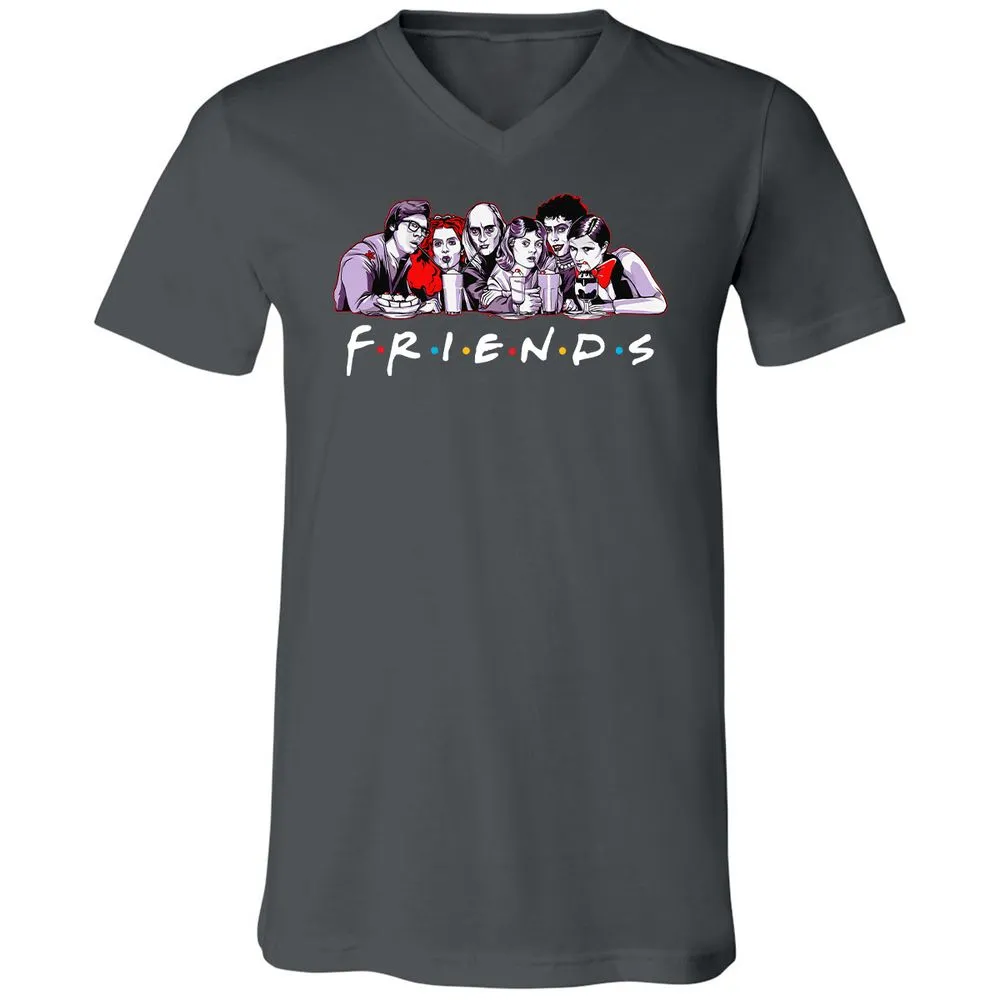 Unisex V-Neck T-Shirt - 3MB9EX6V - Asphalt - 12