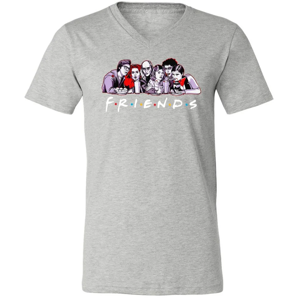 Unisex V-Neck T-Shirt - 3MB9EX6V - Athletic Heather - 7