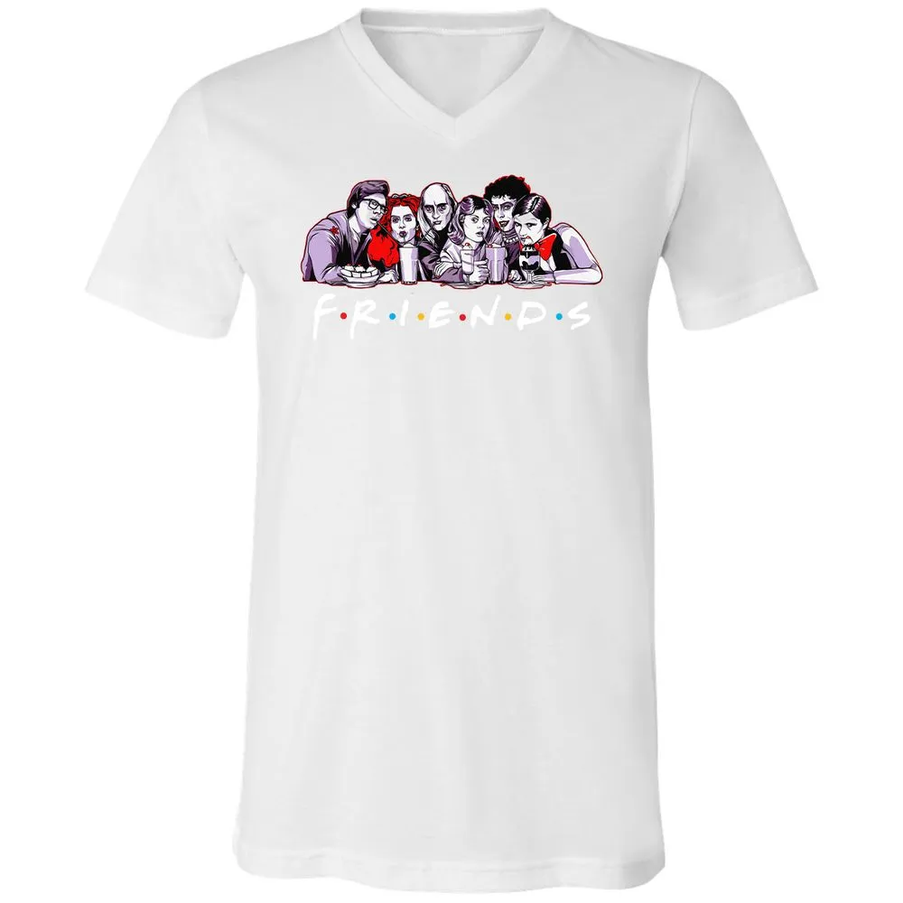 Unisex V-Neck T-Shirt - 3MB9EX6V - White - 5