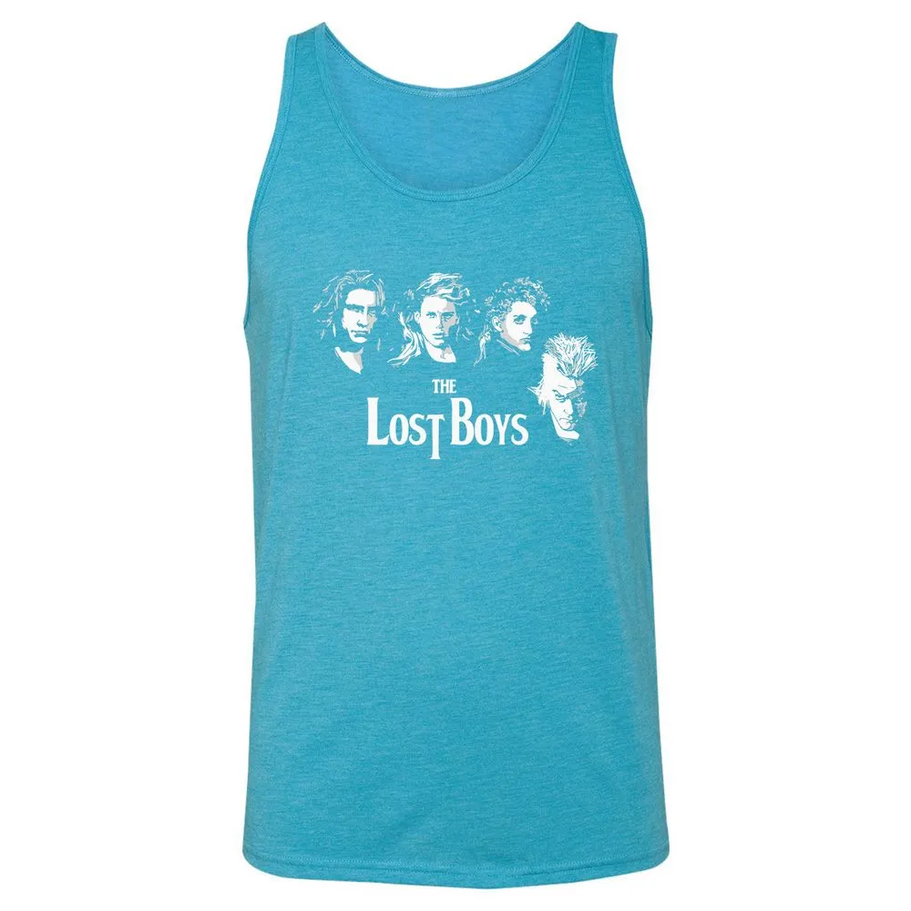 Unisex Jersey Tank - LSKS5SSN - Aqua Triblend - 3