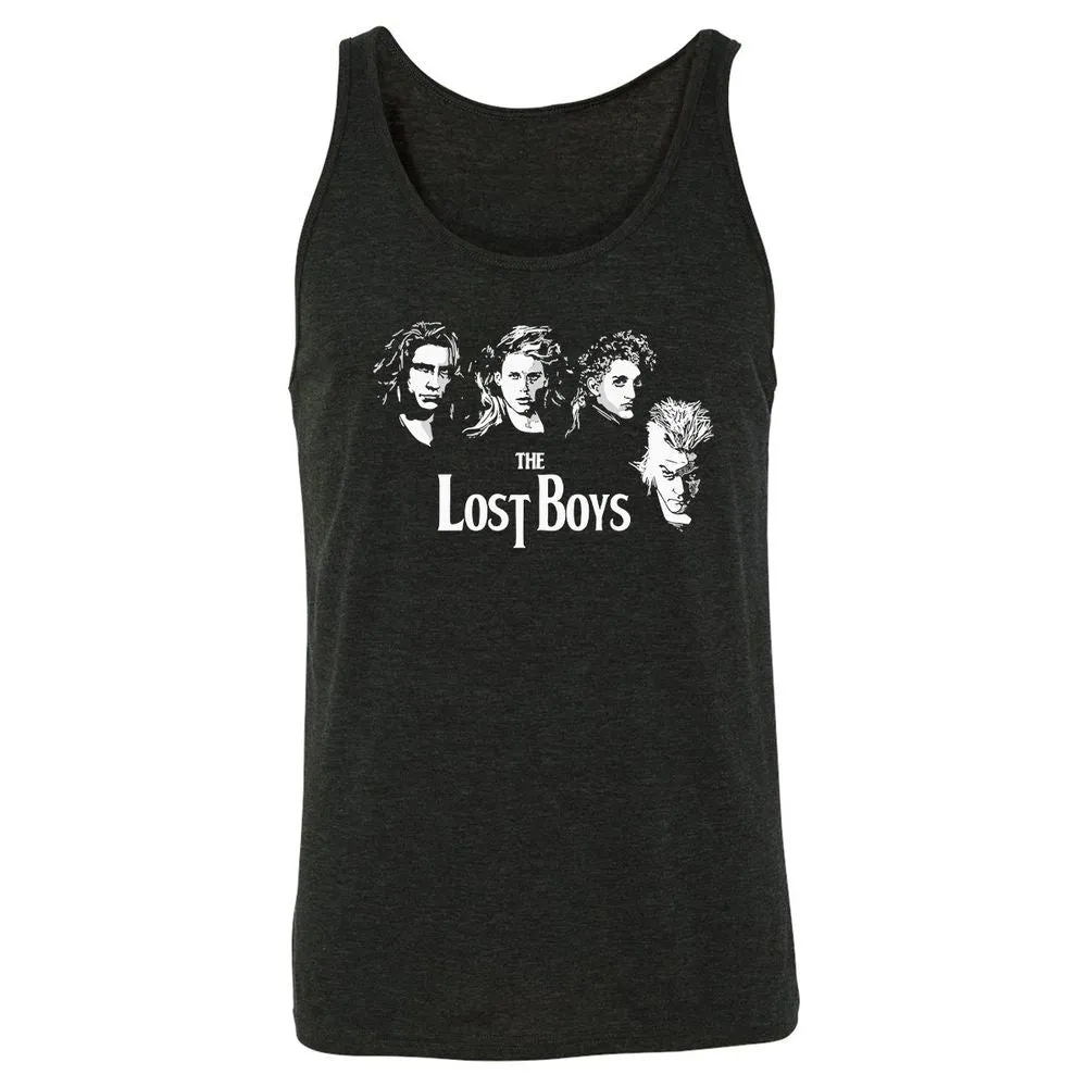 Unisex Jersey Tank - LSKS5SSN - Charcoal Black Triblend - 5