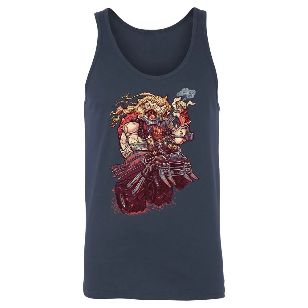 Unisex Jersey Tank - UM8FS6DJ - Navy - 2