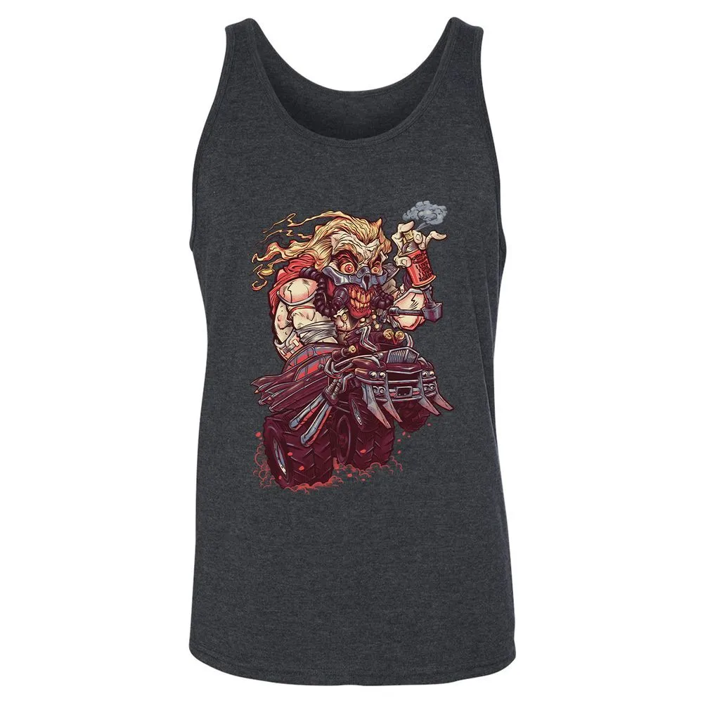 Unisex Jersey Tank - UM8FS6DJ - Dark Grey Heather - 6