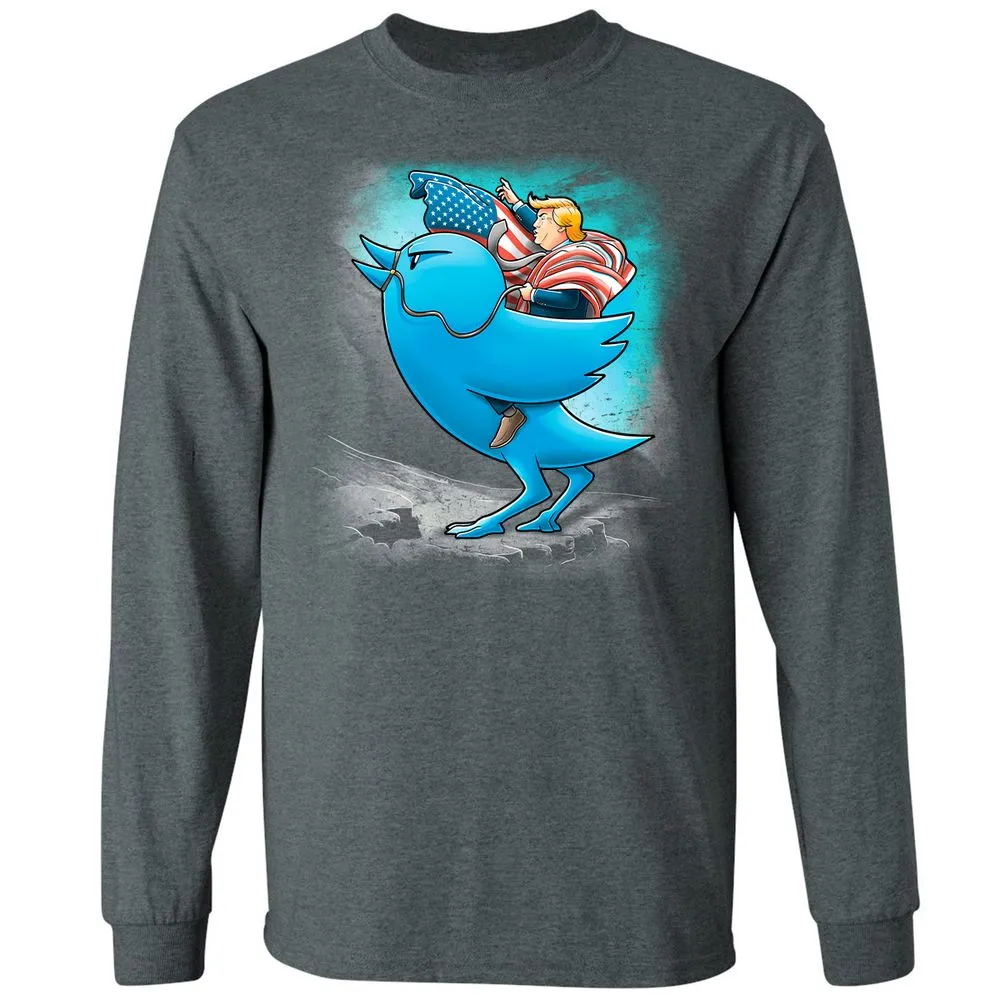 Long Sleeve T-Shirt - ZCC77V8Y - Dark Heather - 15