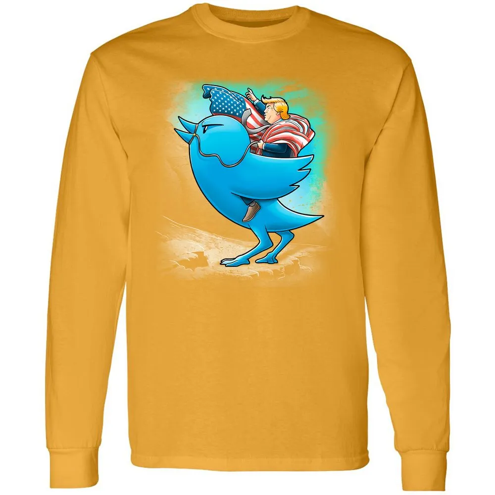 Long Sleeve T-Shirt - ZCC77V8Y - Gold - 9