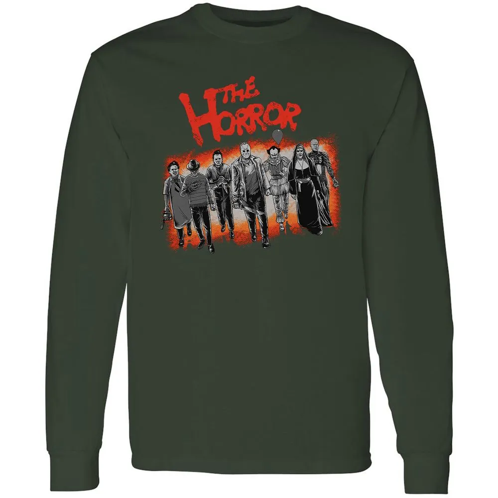 Long Sleeve T-Shirt - 9U6UHVUP - Forest Green - 4