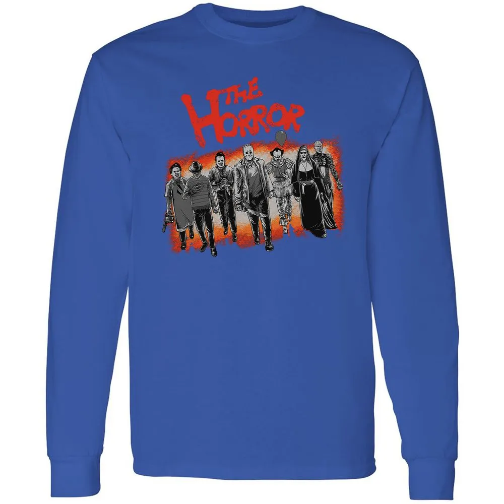 Long Sleeve T-Shirt - 9U6UHVUP - Royal - 8