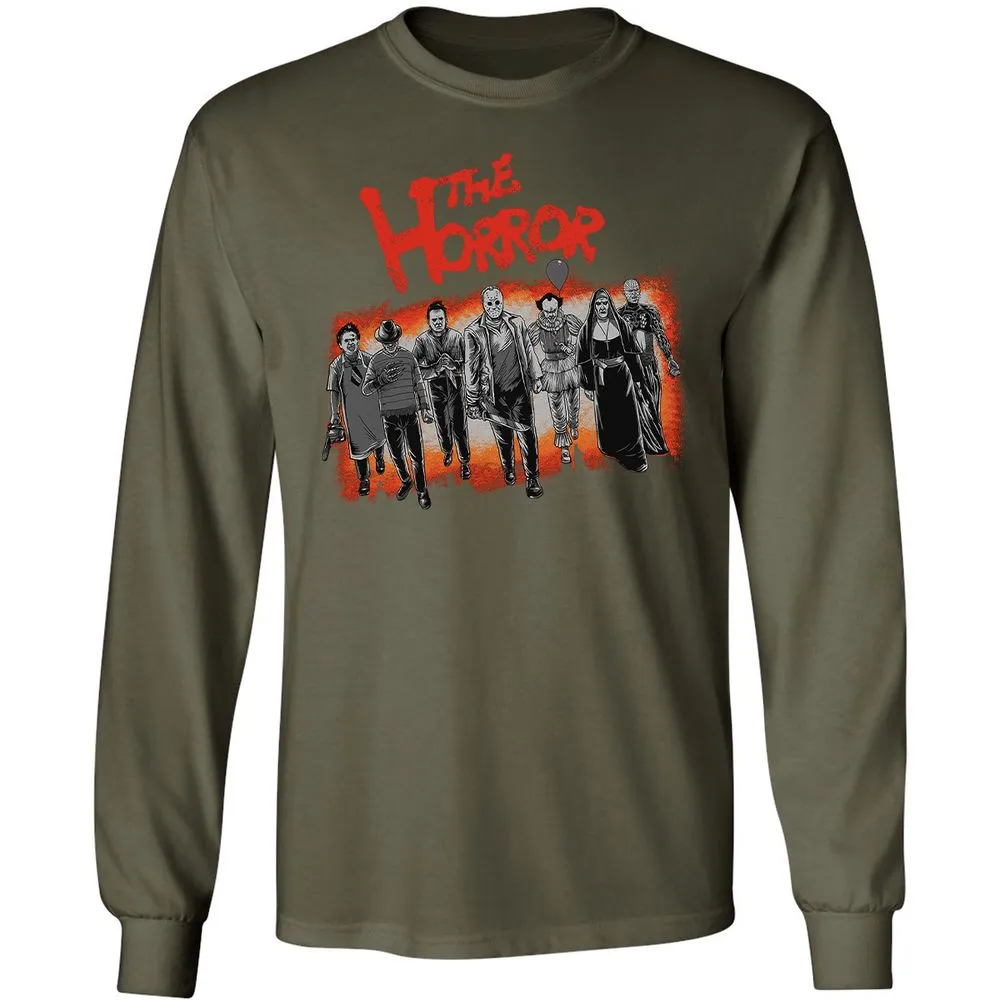 Long Sleeve T-Shirt - 9U6UHVUP - Military Green - 16