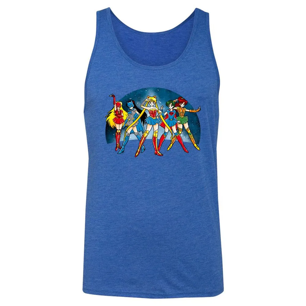 Unisex Jersey Tank - B2GNLHF8 - True Royal Triblend - 12