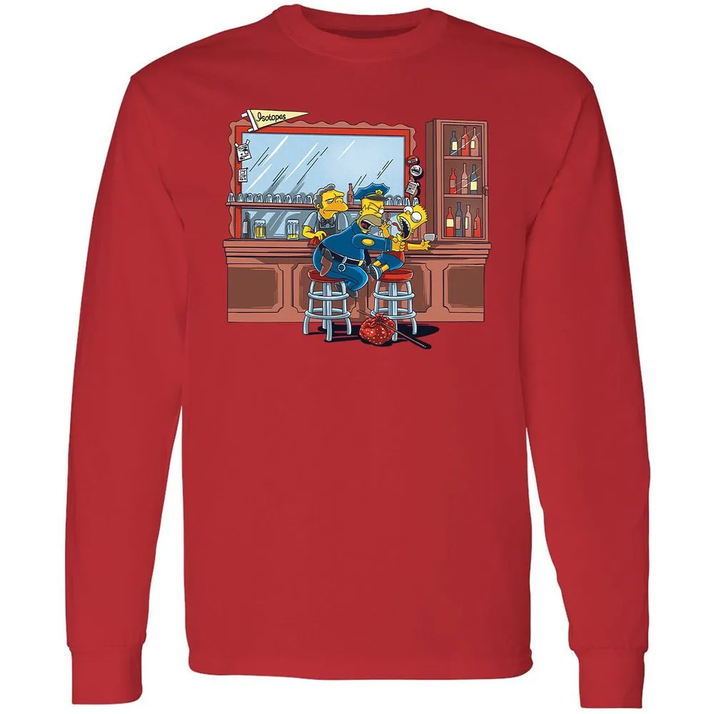 Long Sleeve T-Shirt - WBJJYXPA - Red - 14