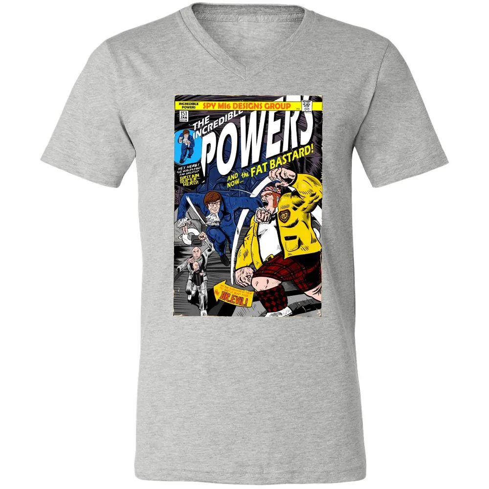 Unisex V-Neck T-Shirt - G4E3GB6M - Athletic Heather - 7