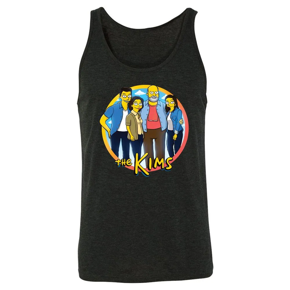 Unisex Jersey Tank - HL553WCN - Charcoal Black Triblend - 5