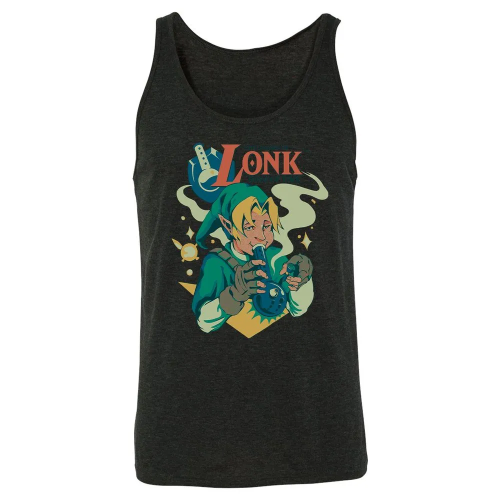 Unisex Jersey Tank - Q5T513PS - Charcoal Black Triblend - 5