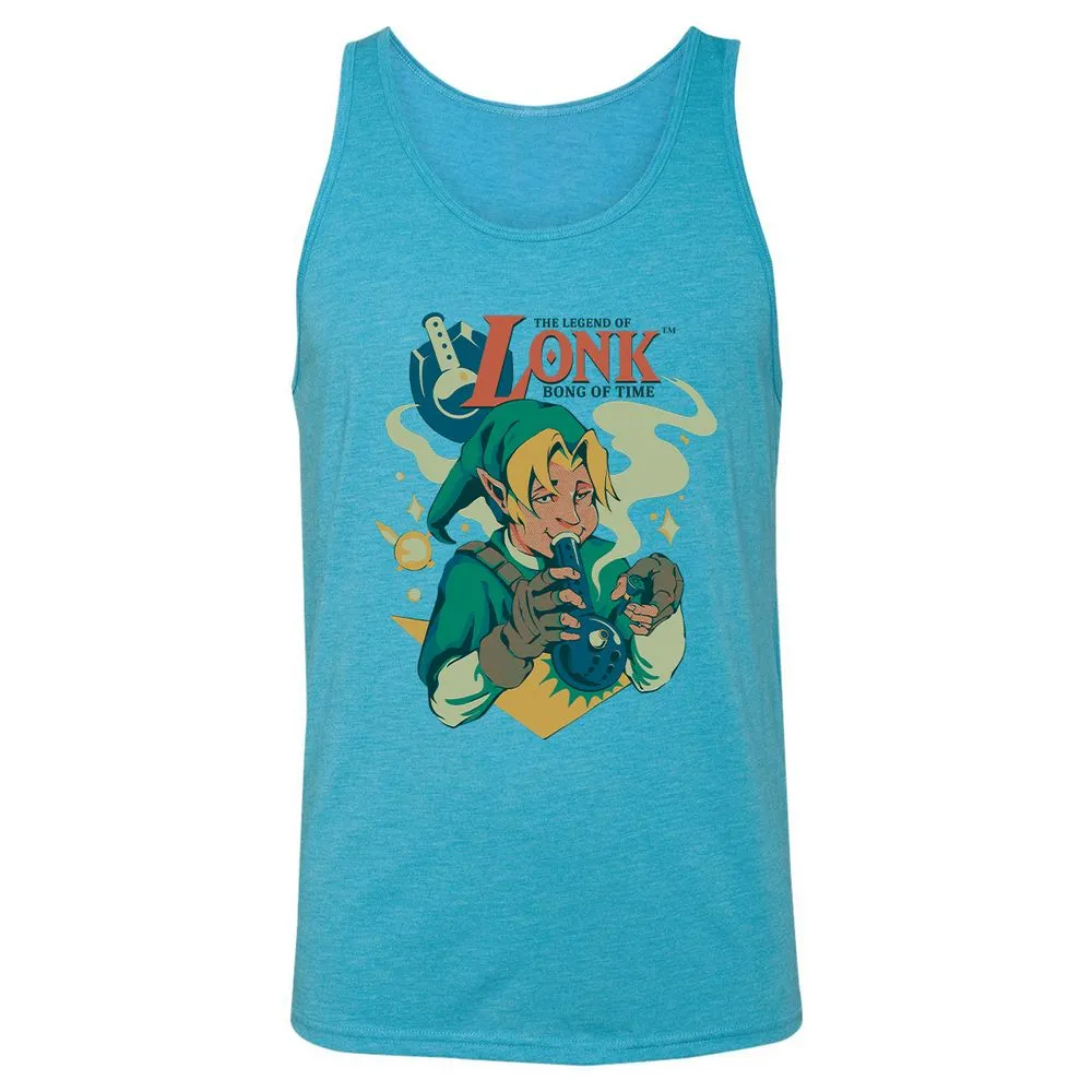 Unisex Jersey Tank - Q5T513PS - Aqua Triblend - 3