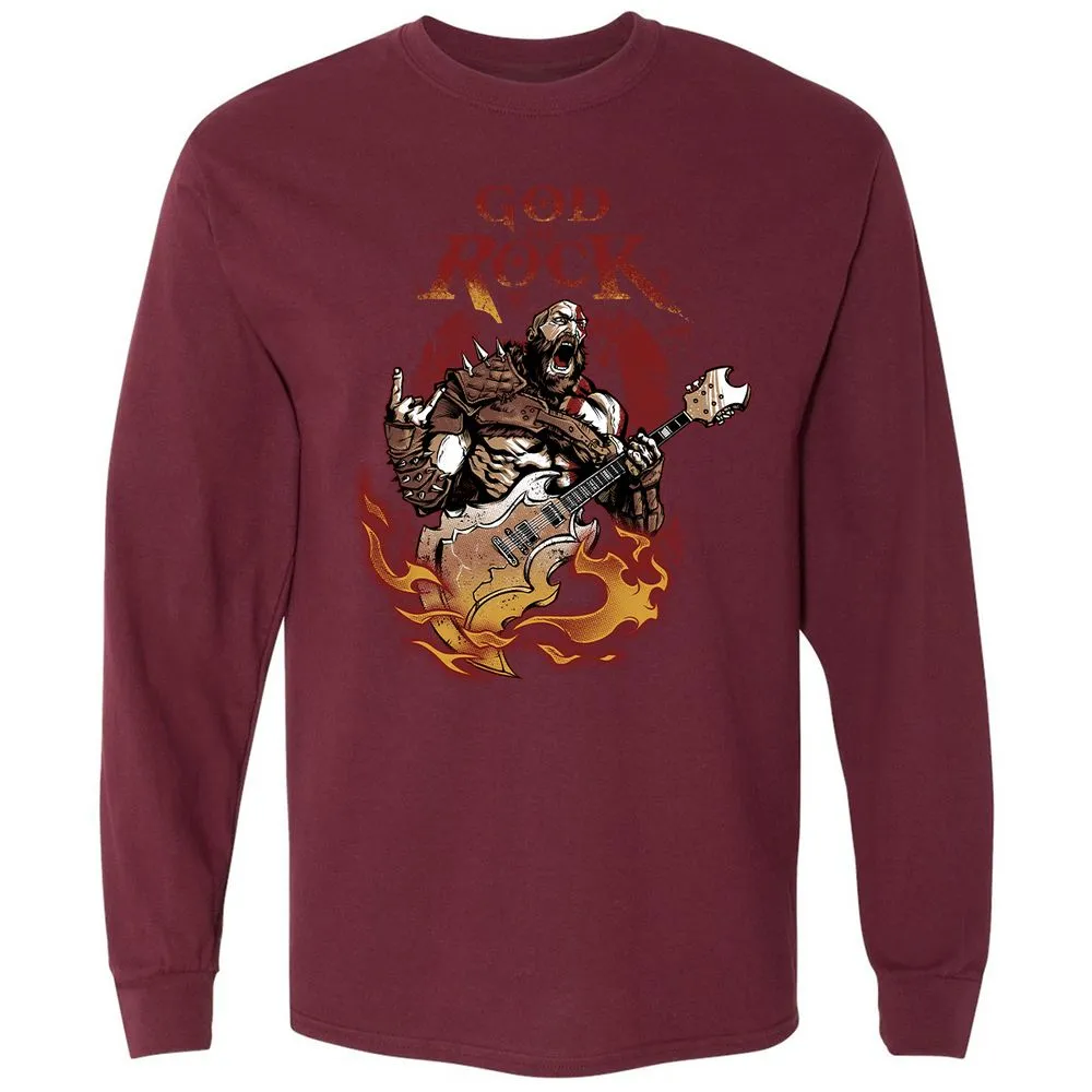 Long Sleeve T-Shirt - 46BUFL4V - Maroon - 11