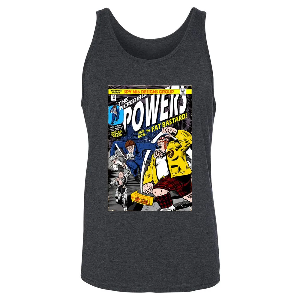 Unisex Jersey Tank - EMEV4FAX - Dark Grey Heather - 6