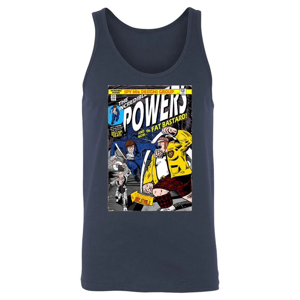 Unisex Jersey Tank - EMEV4FAX - Navy - 2