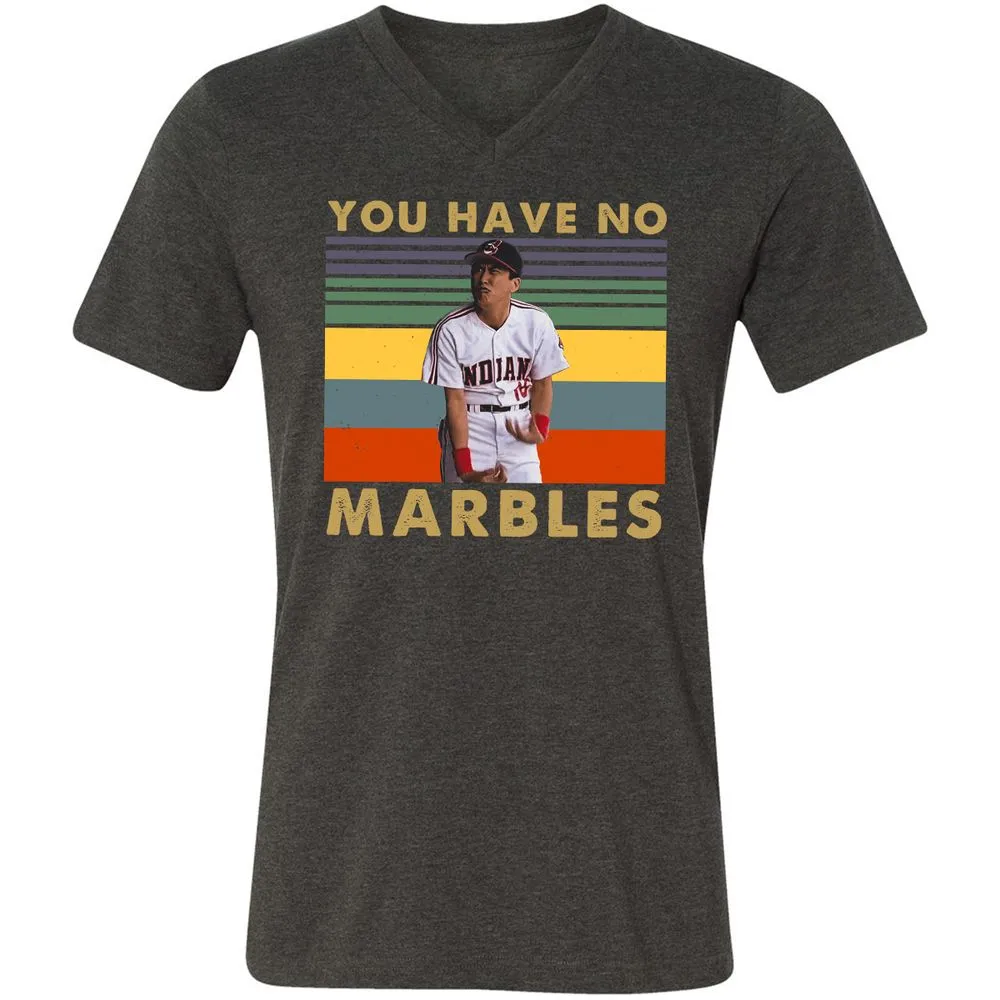 Unisex V-Neck T-Shirt - T4UJA8MQ - Dark Grey Heather - 8