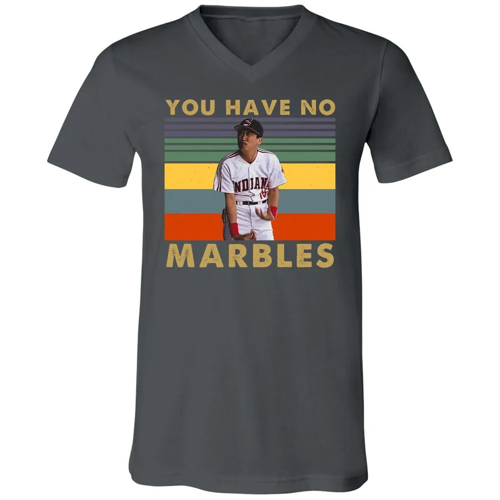 Unisex V-Neck T-Shirt - T4UJA8MQ - Asphalt - 12