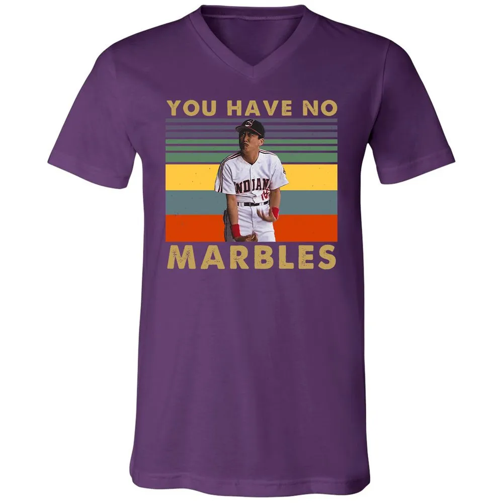 Unisex V-Neck T-Shirt - T4UJA8MQ - Team Purple - 9