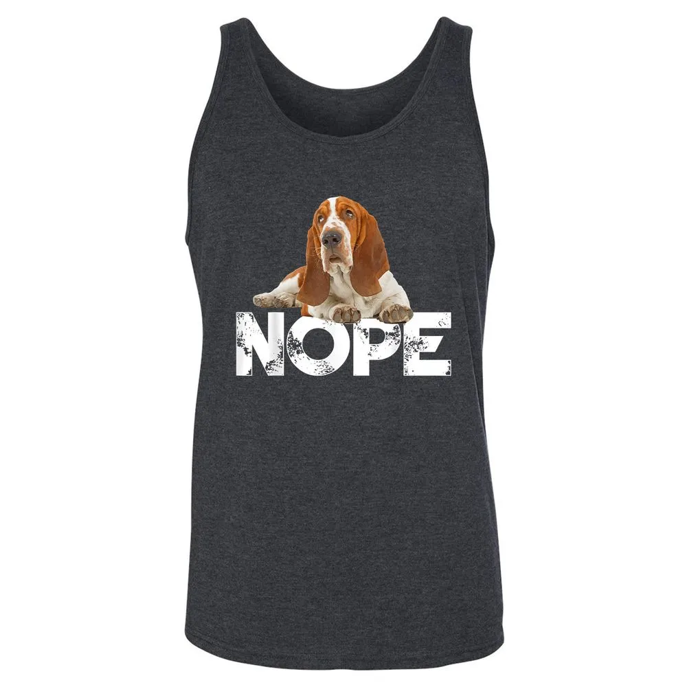Unisex Jersey Tank - ZQ3DX4XJ - Dark Grey Heather - 6