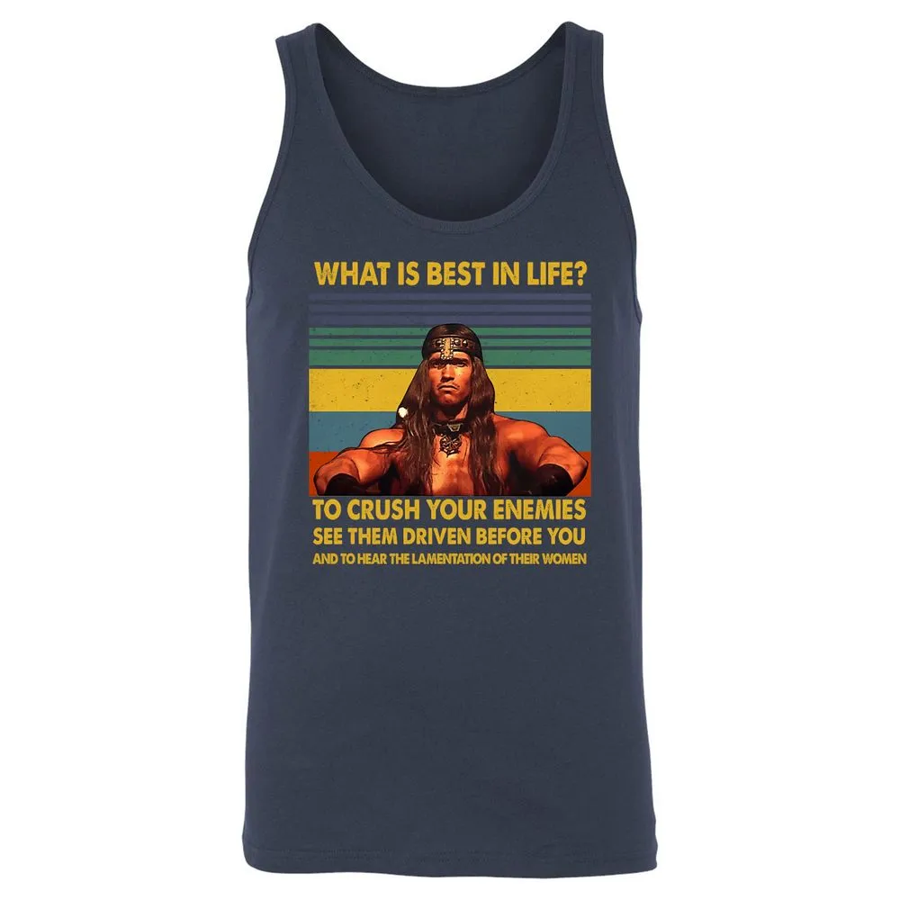 Unisex Jersey Tank - D4KB4YDR - Navy - 2