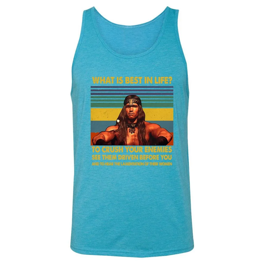Unisex Jersey Tank - D4KB4YDR - Aqua Triblend - 3
