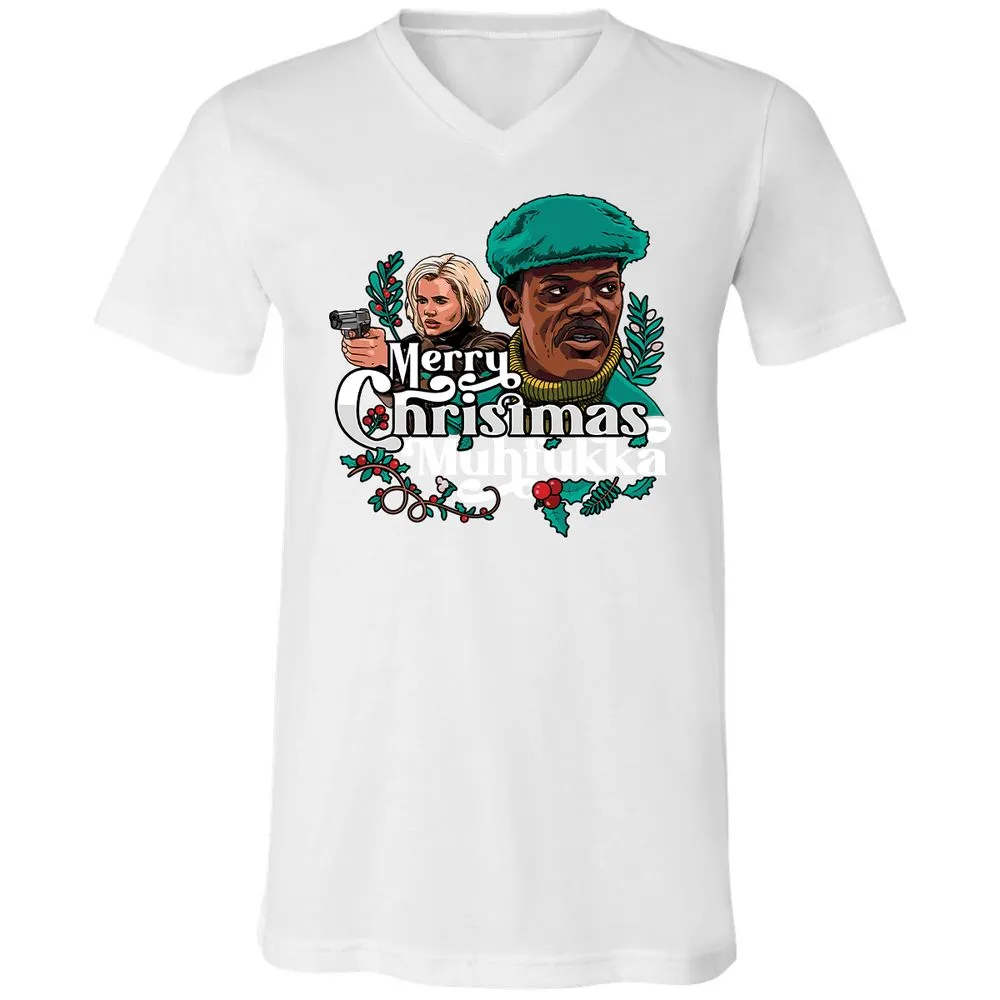Unisex V-Neck T-Shirt - PVQ6LE66 - White - 5