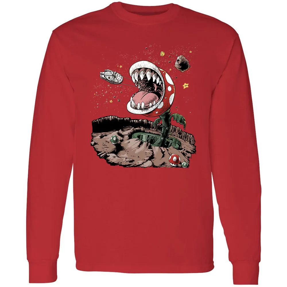 Long Sleeve T-Shirt - H5ALF679 - Red - 14