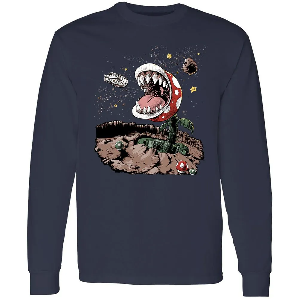 Long Sleeve T-Shirt - H5ALF679 - Navy - 2