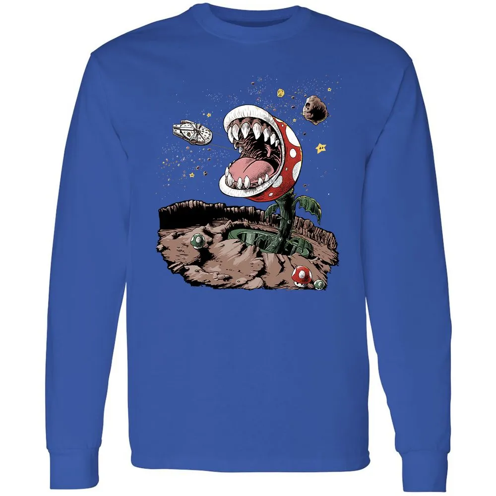 Long Sleeve T-Shirt - H5ALF679 - Royal - 8