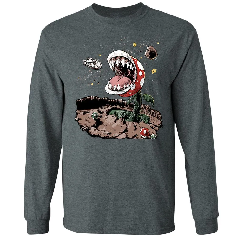 Long Sleeve T-Shirt - H5ALF679 - Dark Heather - 15