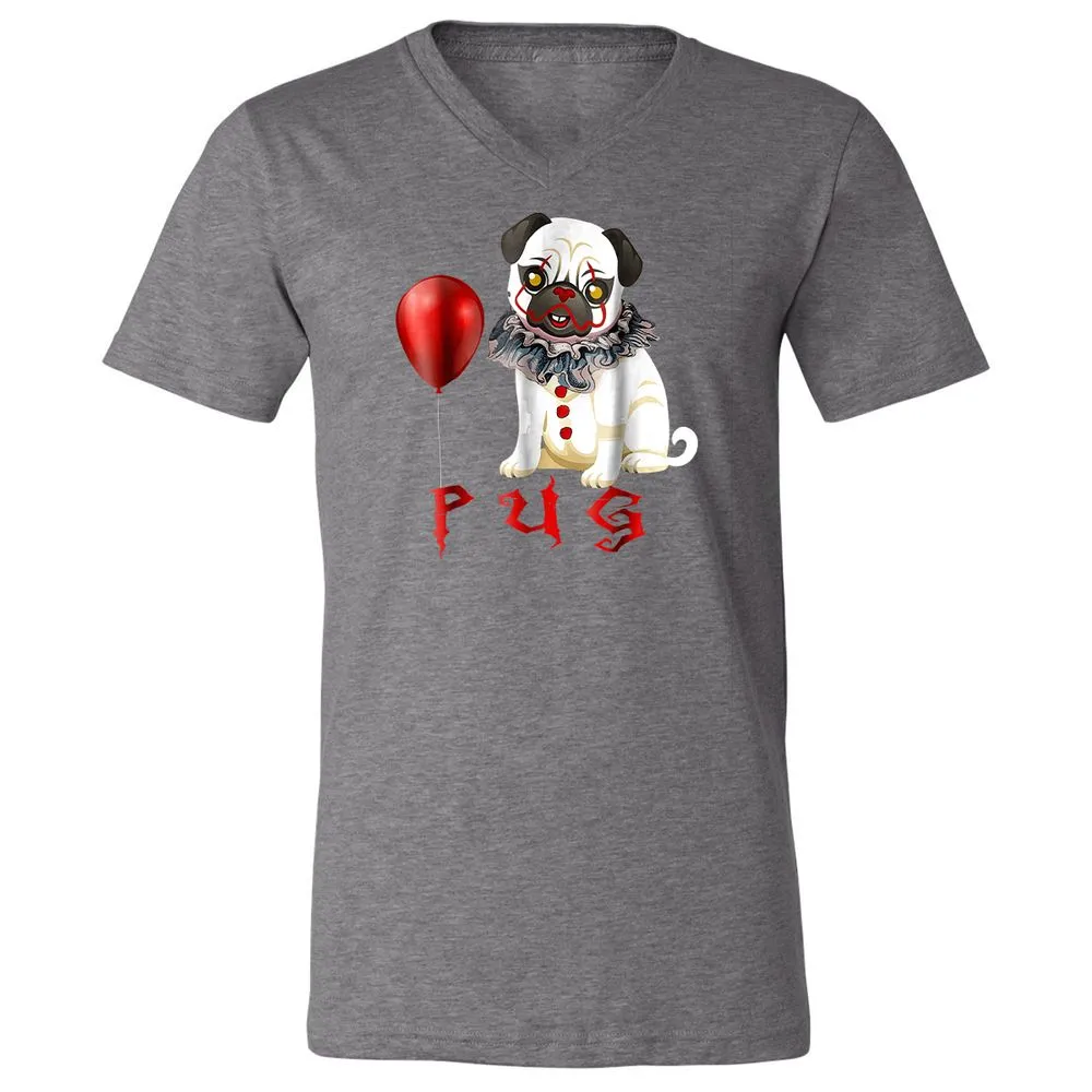Unisex V-Neck T-Shirt - VYES7U3W - Deep Heather - 13