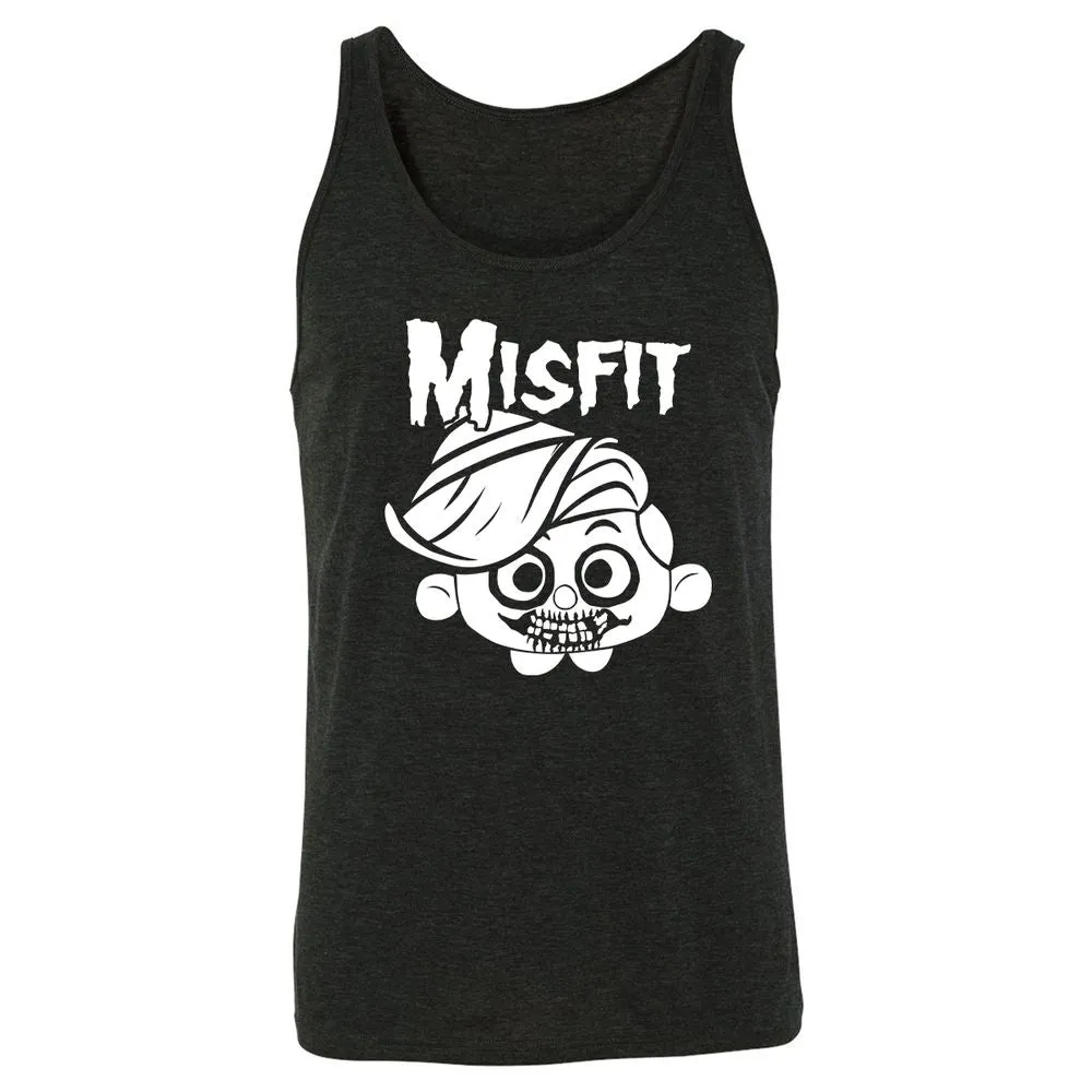 Unisex Jersey Tank - N94U1BNQ - Charcoal Black Triblend - 5