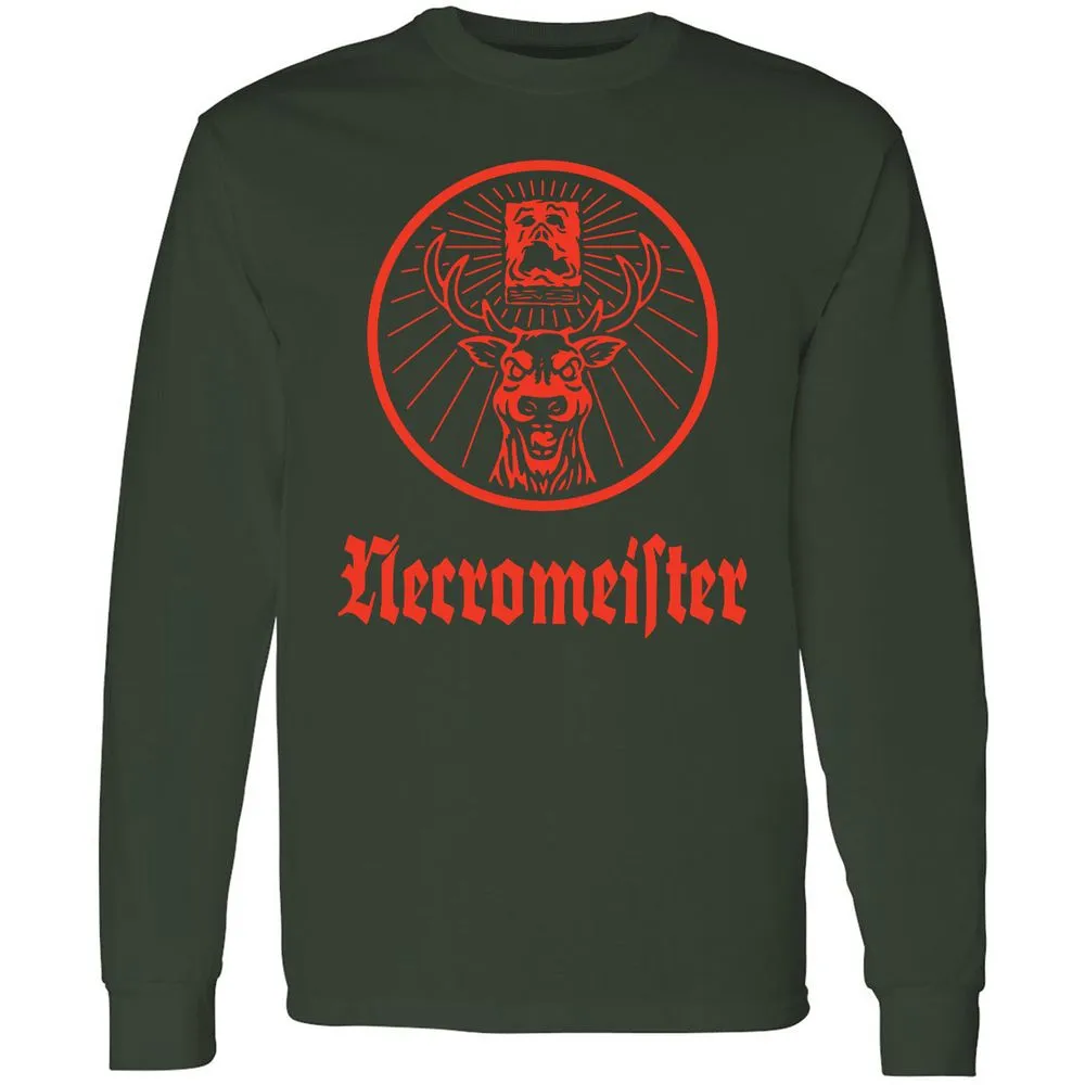 Long Sleeve T-Shirt - WMR7TF2U - Forest Green - 4