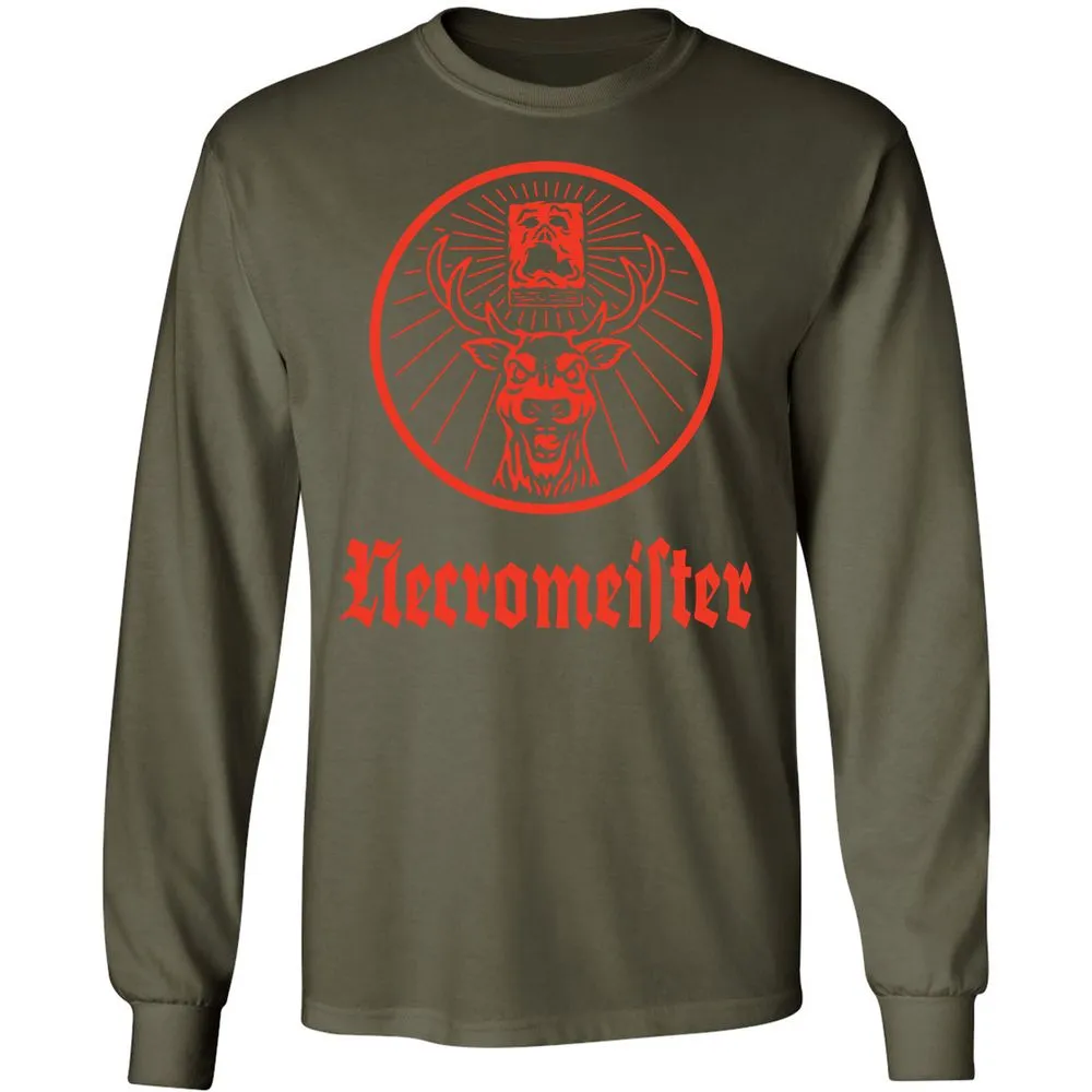 Long Sleeve T-Shirt - WMR7TF2U - Military Green - 16