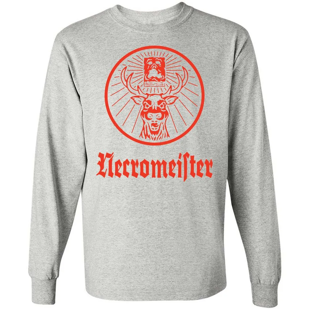 Long Sleeve T-Shirt - WMR7TF2U - Ash - 7