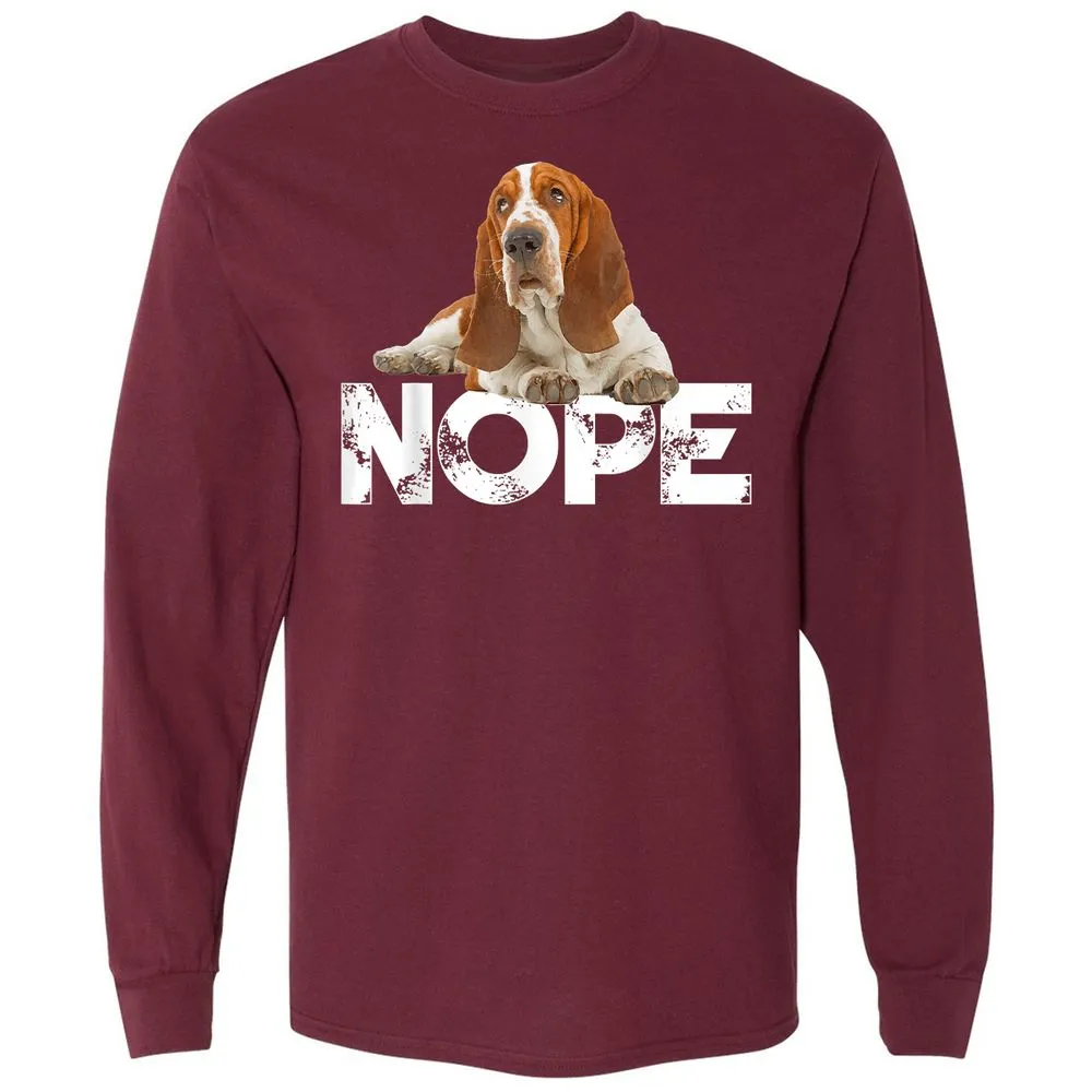 Long Sleeve T-Shirt - 9AKNSAR9 - Maroon - 11