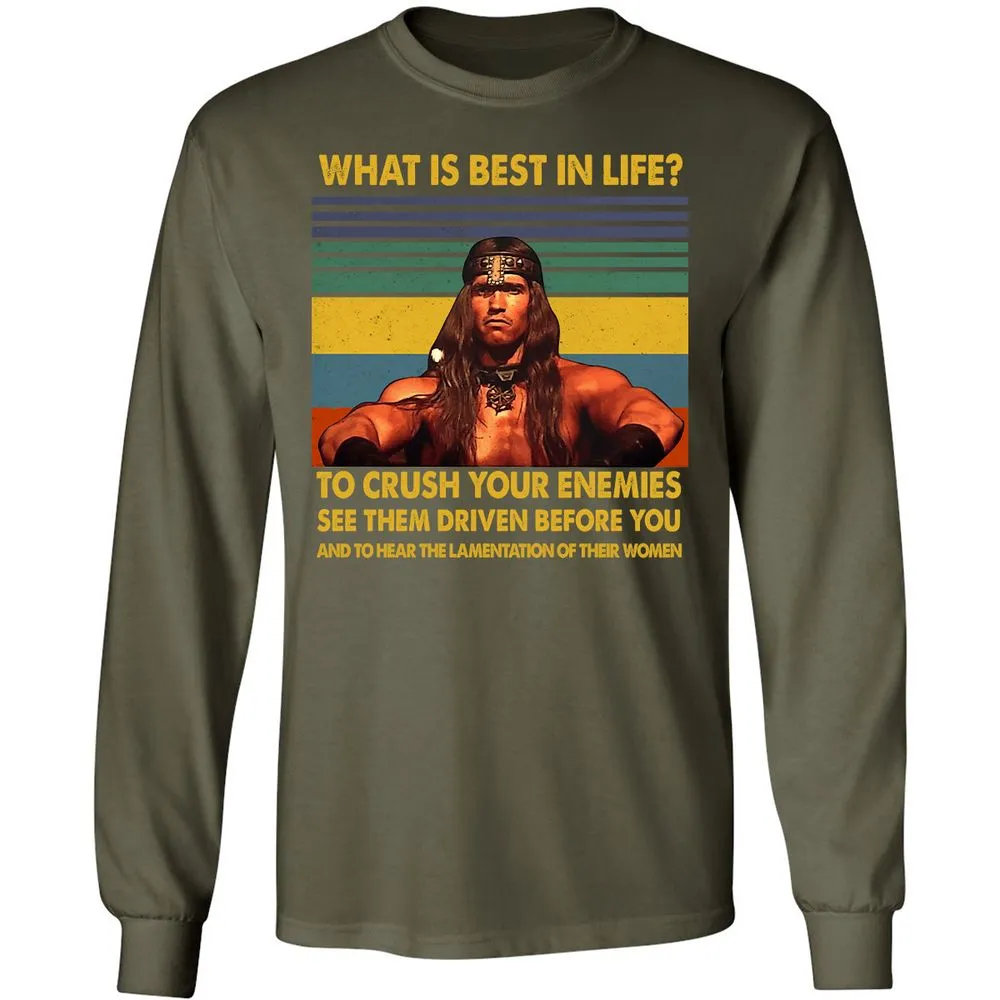 Long Sleeve T-Shirt - 2NCDYFV6 - Military Green - 16
