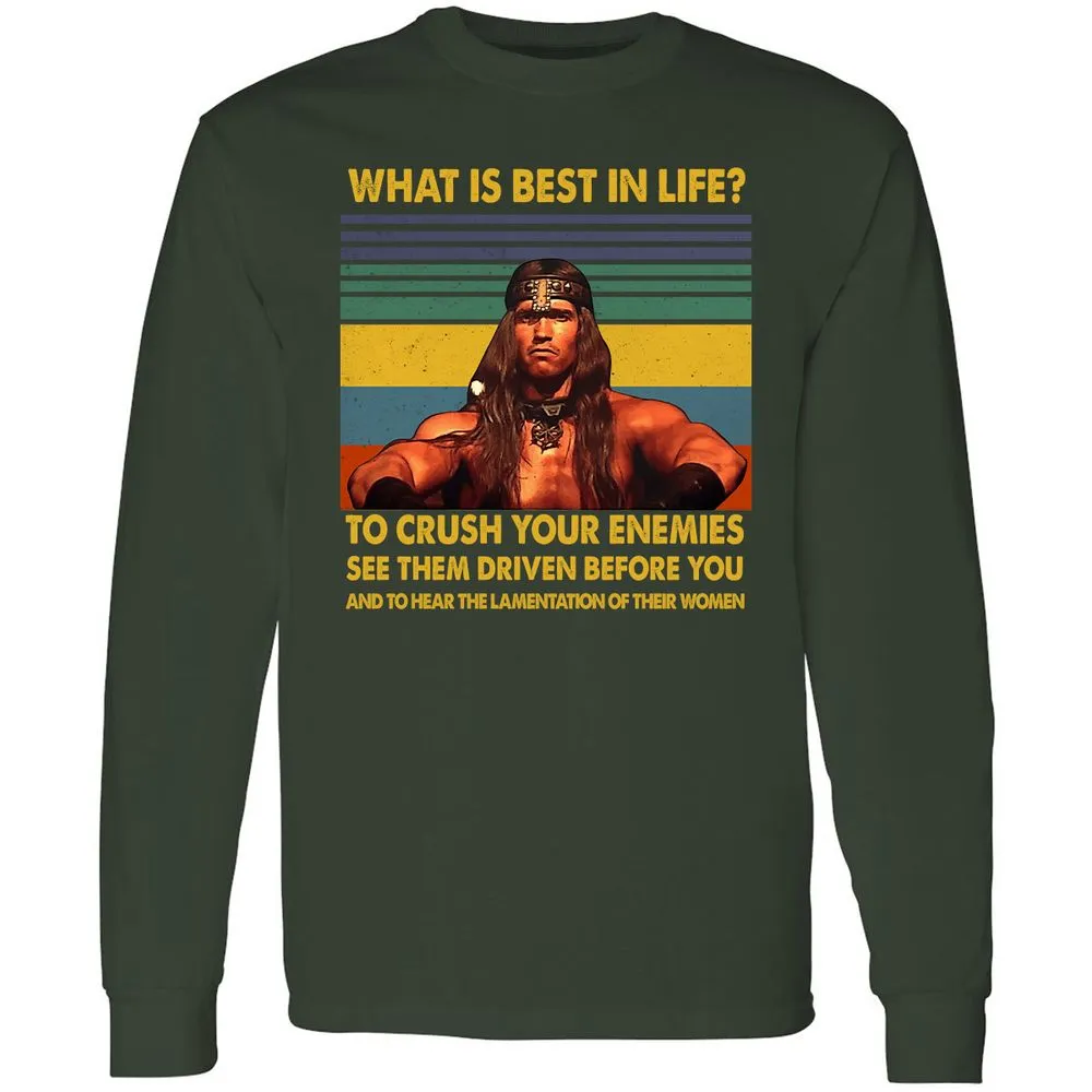 Long Sleeve T-Shirt - 2NCDYFV6 - Forest Green - 4