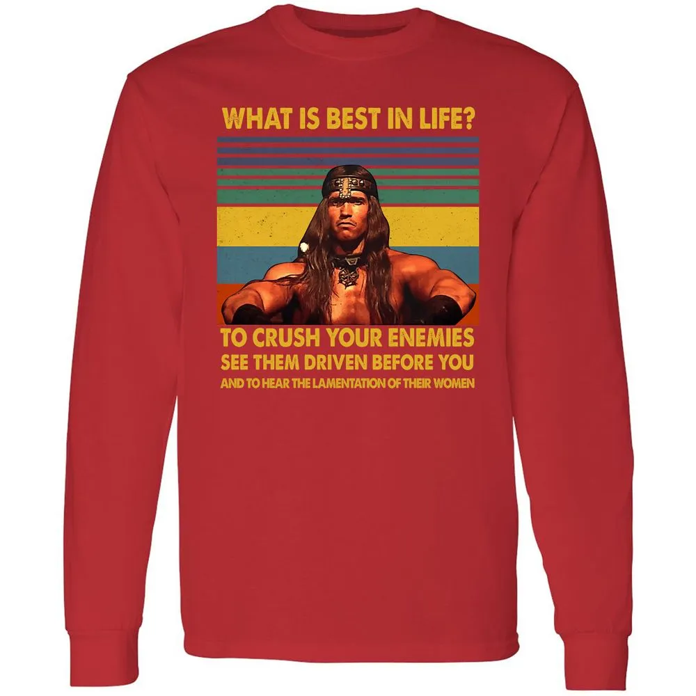 Long Sleeve T-Shirt - 2NCDYFV6 - Red - 14