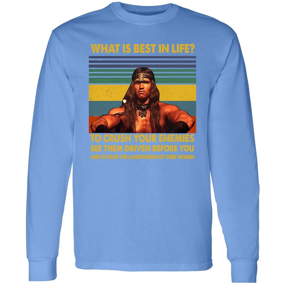 Long Sleeve T-Shirt - 2NCDYFV6 - Carolina Blue - 12