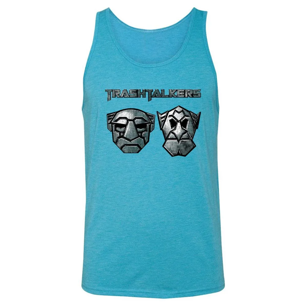 Unisex Jersey Tank - CGUWAJXR - Aqua Triblend - 3