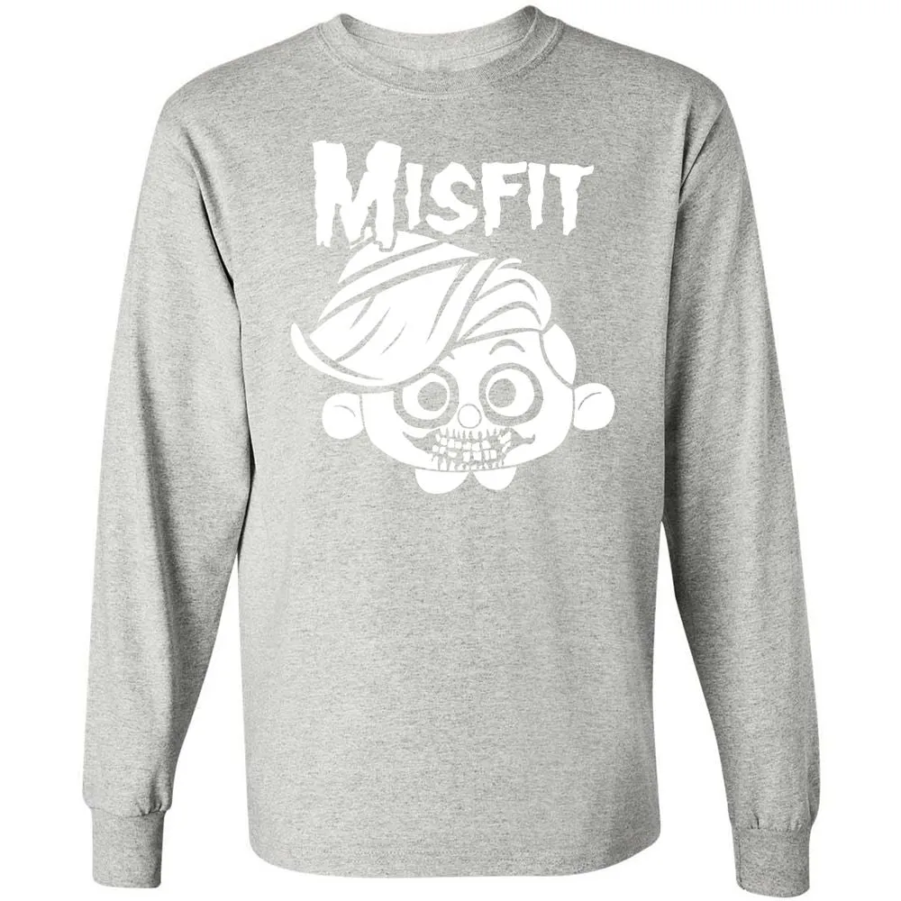 Long Sleeve T-Shirt - CKY2H4NH - Ash - 7
