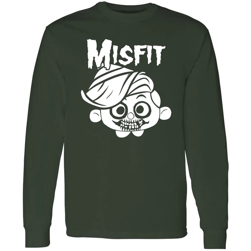 Long Sleeve T-Shirt - CKY2H4NH - Forest Green - 4