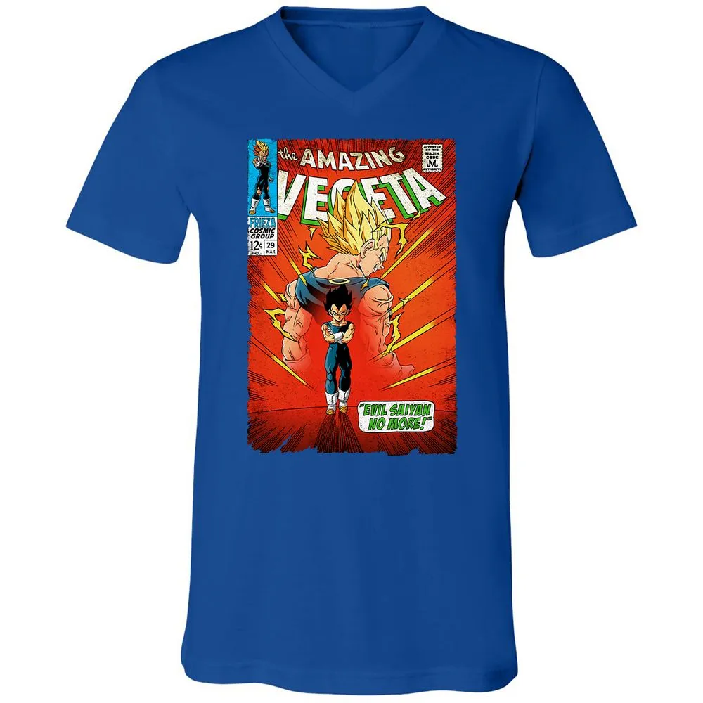 Unisex V-Neck T-Shirt - EADN7WRR - True Royal - 4