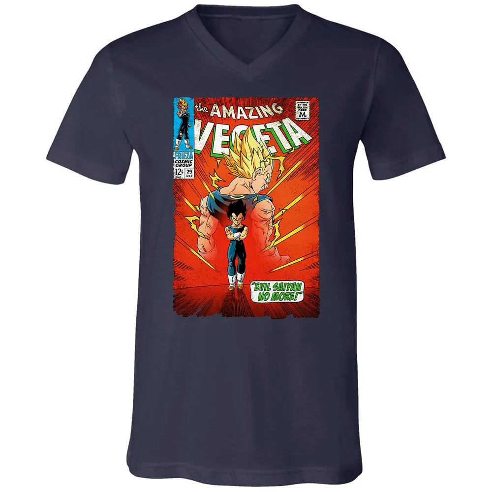 Unisex V-Neck T-Shirt - EADN7WRR - Navy - 2
