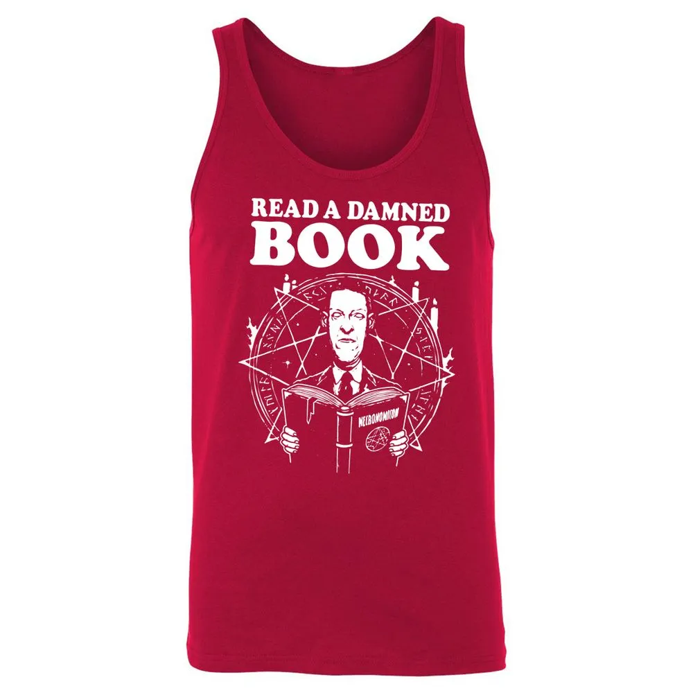 Unisex Jersey Tank - B95GVAKH - Red - 11