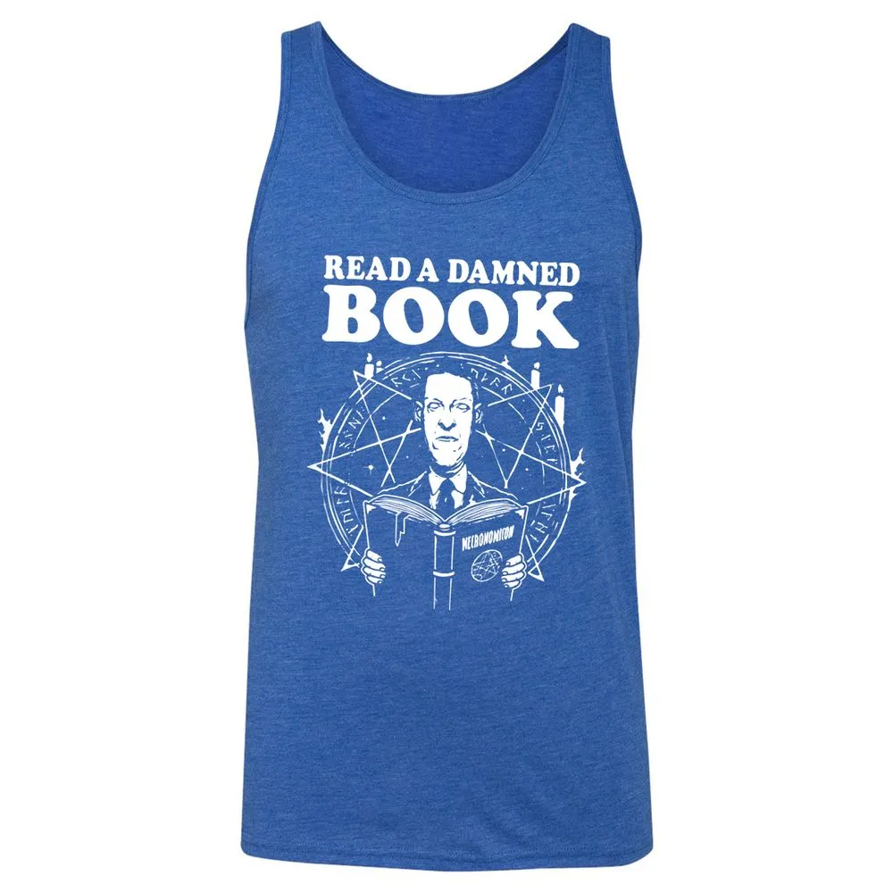 Unisex Jersey Tank - B95GVAKH - True Royal Triblend - 12